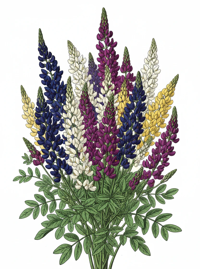 Baptisia <br>INDIGO MIX